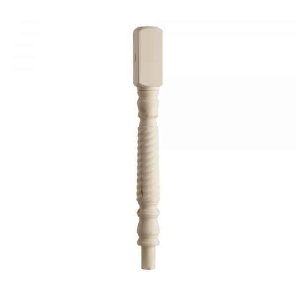 BT196P-BARLEY-TWISTED-NEWEL-TURNINGS-PINE Barley Twist Newel - Image 1