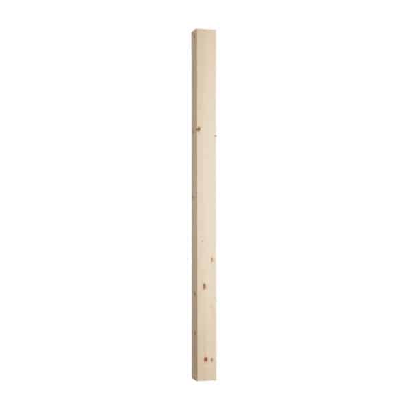 PT1500P PATRICE NEWEL PINE-1 Square Newel Post - Image 1