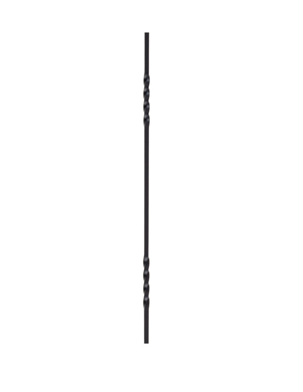 CB085B — Metal Charleston Baluster Charleston Black Metal spindle